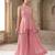 Light pink Color  Bids Hand Work And Moti Work Silk Blend Salwar Suit