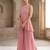 Light pink Color  Bids Hand Work And Moti Work Silk Blend Salwar Suit