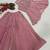 Light pink Color  Bids Hand Work And Moti Work Silk Blend Salwar Suit