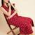 Women floral printed sleeveless cotton a-line kurta