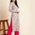 All about you floral printed cotton straight kurta
