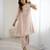 elegant ivory organza kurta with hand-worked bead embroidery