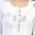 Women white floral printed a-line ethnic dress