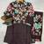 Brown designer festive cotton co-ord set for women