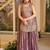 Purple Color  Sequence Embroidery Work Silk Blend Salwar Suit 