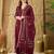 Women Ethnic Motifs Embroidered Angrakha Kurta with Palazzos & With Dupatta