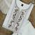 White viscose mango silk kurti pant set with jacquard dupatta
