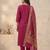 Rani viscose mango silk kurti pant set with jacquard dupatta