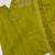 Embroidered green mango silk kurti, plazo & dupatta set