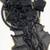 Black Color alpha with beads hand work rich border work Chiffon Saree