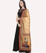 Digital print assam silk dupatta for women and girls to wear on gown chaniya choli kurti etc