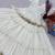 NAVRATRI WEAR WHITE COLOR COTTON SOLID LACE BORDER FLARED FREE SIZE STITCH LEHENGA & COTTON BLOUSE FULL STITCHED