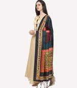 Digital print assam silk dupatta for women and girls to wear on gown chaniya choli kurti etc