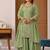 Light Green Sequence Embroidery Work Silk Blend Salwar Suit
