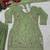 Light Green Sequence Embroidery Work Silk Blend Salwar Suit