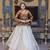 NAVRATRI WHITE-GOLD COSMOS EMBROIDERED ED LEHENGA & BLOUSE