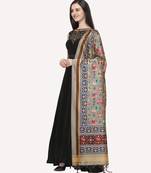 Digital print assam silk dupatta for women and girls to wear on gown chaniya choli kurti etc