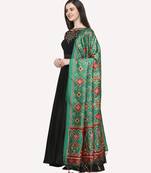 Digital print assam silk dupatta for women and girls to wear on gown chaniya choli kurti etc