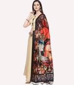 Digital print assam silk dupatta for women and girls to wear on gown chaniya choli kurti etc