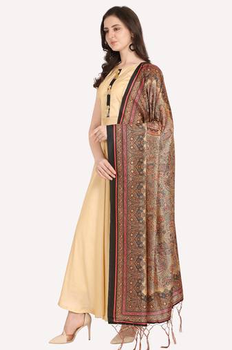 Digital print assam silk dupatta for women and girls to wear on gown chaniya choli kurti etc