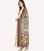 Digital print assam silk dupatta for women and girls to wear on gown chaniya choli kurti etc