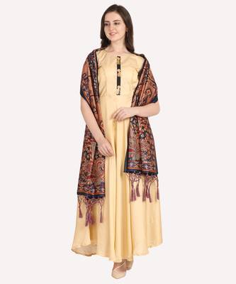 Digital print assam silk dupatta for women and girls to wear on gown chaniya choli kurti etc 2