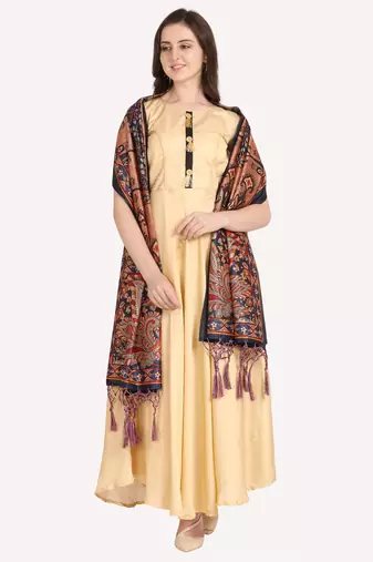 Digital print assam silk dupatta for women and girls to wear on gown chaniya choli kurti etc