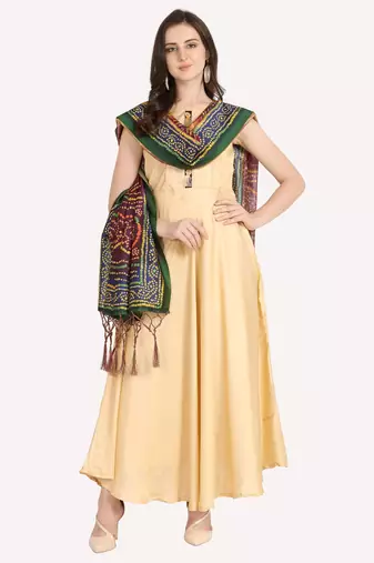Digital print assam silk dupatta for women and girls to wear on gown chaniya choli kurti etc