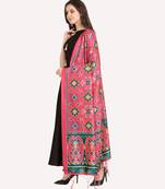 Digital print assam silk dupatta for women and girls to wear on gown chaniya choli kurti etc