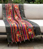 Jequared silk stall printed ethnic wear dupatta