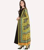 Digital print assam silk dupatta for women and girls to wear on gown chaniya choli kurti etc