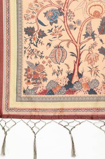 Digital print assam silk dupatta for women and girls to wear on gown chaniya choli kurti etc