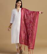 Digital print assam silk dupatta for women and girls to wear on gown chaniya choli kurti etc
