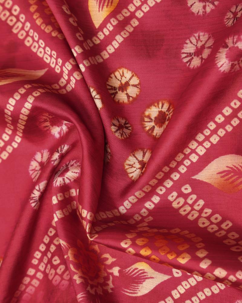 Digital print assam silk dupatta for women and girls to wear on gown chaniya choli kurti etc