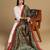 Digital print assam silk dupatta for women and girls to wear on gown chaniya choli kurti etc