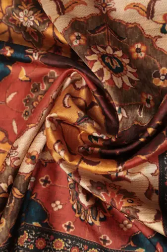 Digital print assam silk dupatta for women and girls to wear on gown chaniya choli kurti etc