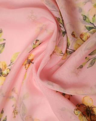 Digital print orgenza sequnce work dupatta for women and girls to wear on gown chaniya choli kurti etc 5