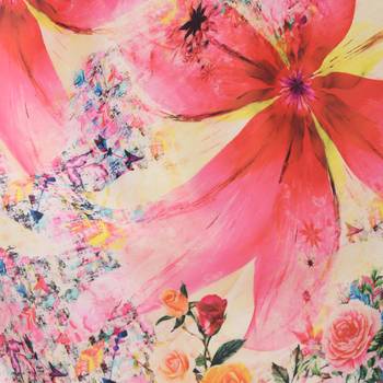 Digital motif print cotton maslin silk stall or scarf dupatta wear on kurti for women and girls 5