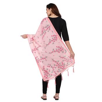 Digital motif print cotton maslin silk stall or scarf dupatta wear on kurti for women and girls 3