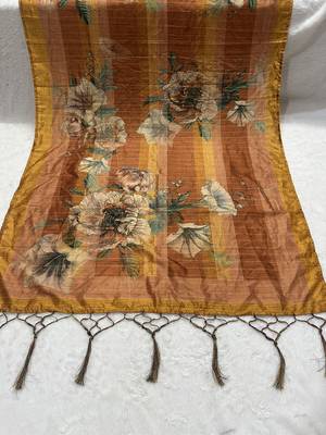 Traditional ethnic motif print  assm silk dupatta 3
