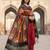 Traditional ethnic motif print  assm silk dupatta