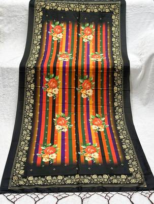 Traditional ethnic motif print  assm silk dupatta 2