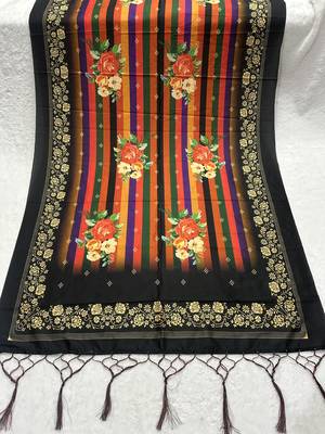 Traditional ethnic motif print  assm silk dupatta 3