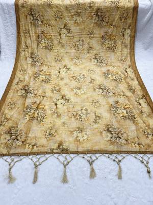 Traditional ethnic motif print  assm silk dupatta 2