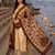 Traditional ethnic motif print  assm silk dupatta
