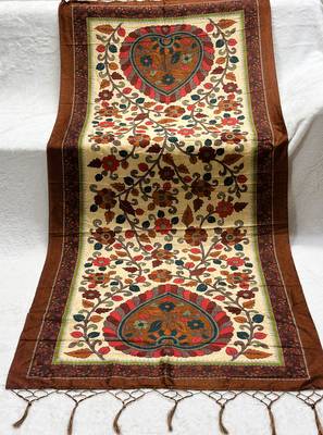 Traditional ethnic motif print  assm silk dupatta 2