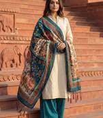 Traditional ethnic motif print  assm silk dupatta