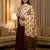 Block ethnic motif print  chinon silk dupatta