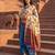 Block ethnic motif print  chinon silk dupatta