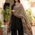 Block ethnic motif print  chinon silk dupatta